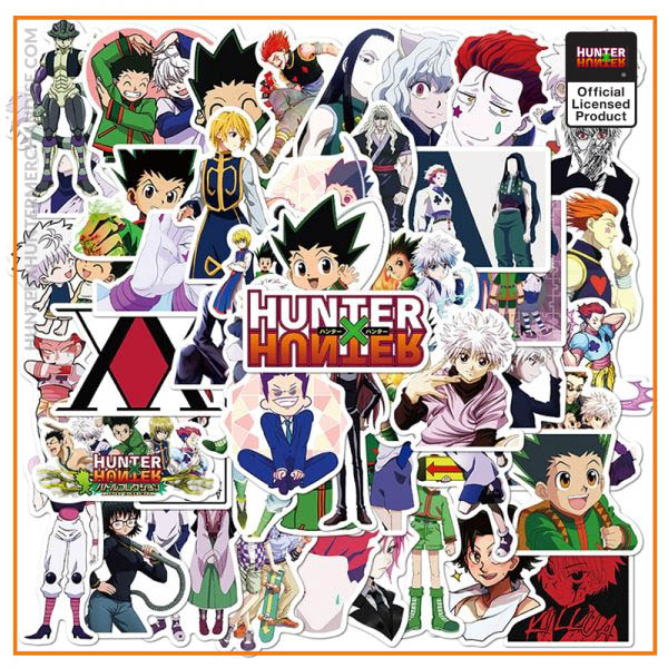 10 30 50pcs Pack Hunter X Hunter Anime Stickers Laptop Bicycle Guitar Skateboard Sticker Kid DIY 1 - Hunter x Hunter Shop