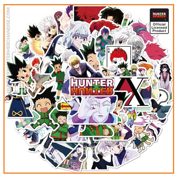 10 30 50pcs Pack Hunter X Hunter Anime Stickers Laptop Bicycle Guitar Skateboard Sticker Kid DIY 2 - Hunter x Hunter Shop