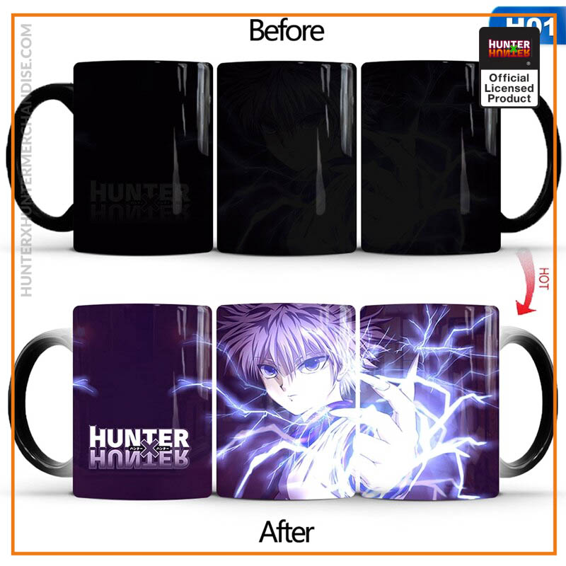 Creative 400ml Hunter X Hunter Mugs Cup Changing Color Magic Mugs Heat Sensitive Tea Cup Coffee 1 - Hunter x Hunter Shop