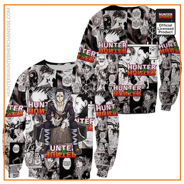 chrollo lucilfer hunter x hunter shirt sweater hxh anime hoodie jacket gearanime 2 - Hunter x Hunter Shop