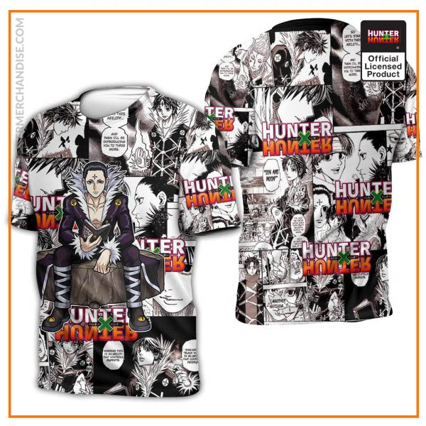 chrollo lucilfer hunter x hunter shirt sweater hxh anime hoodie jacket gearanime 3 - Hunter x Hunter Shop