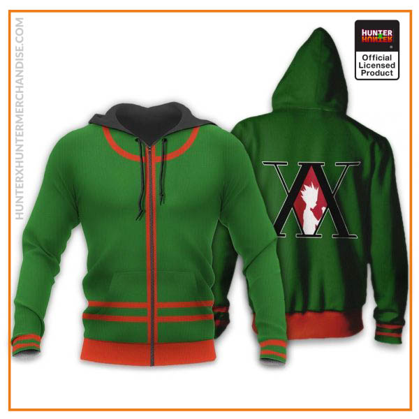 gon freecss hunter x hunter uniform shirt hxh anime hoodie jacket gearanime - Hunter x Hunter Shop
