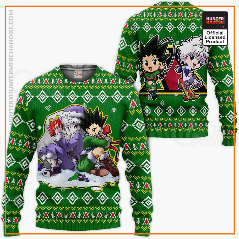 Kurapika Anime Hunter x Hunter Xmas Ugly Christmas Sweater Gift