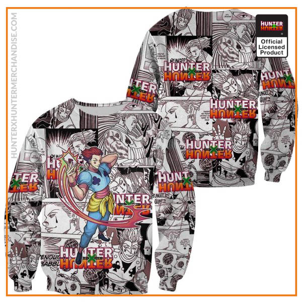 hisoka hunter x hunter shirt sweater hxh anime hoodie manga jacket gearanime 2 - Hunter x Hunter Shop