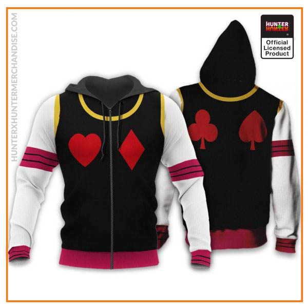 hisoka hunter x hunter uniform shirt hxh anime hoodie jacket gearanime - Hunter x Hunter Store
