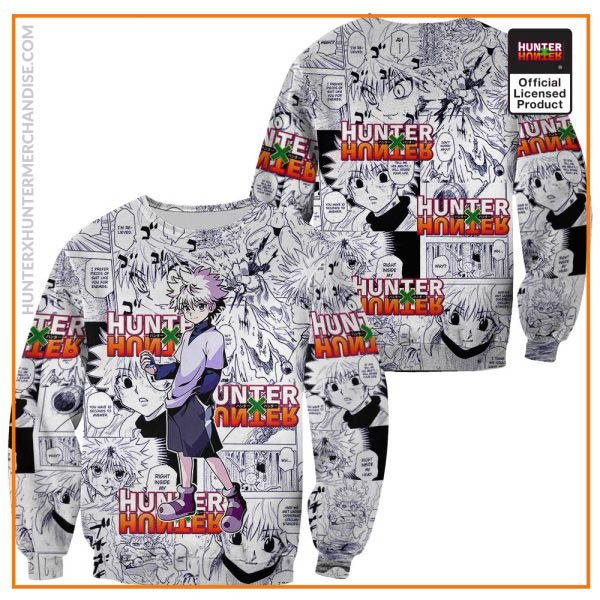 killua hunter x hunter shirt sweater hxh anime hoodie manga jacket gearanime 2 - Hunter x Hunter Shop