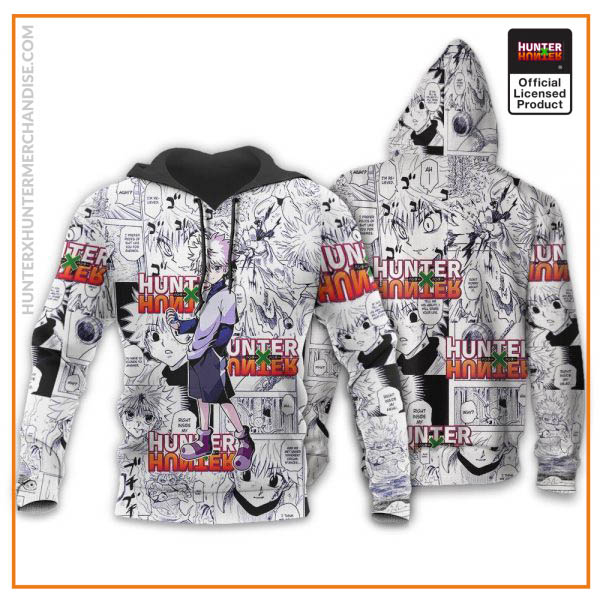 killua hunter x hunter shirt sweater hxh anime hoodie manga jacket gearanime 4 - Hunter x Hunter Shop