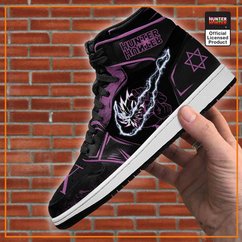 Killua Zoldyck Hunter x Hunter Custom Anime Skate Shoes For Anime Fans