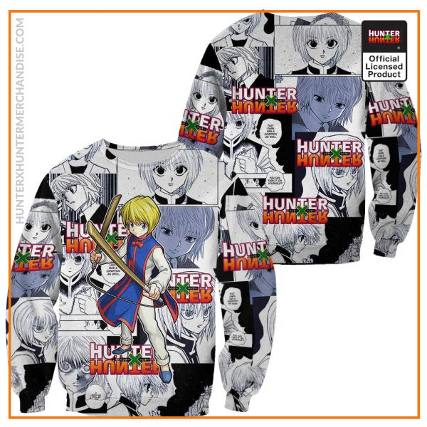 kurapika hunter x hunter shirt sweater hxh anime hoodie manga jacket gearanime 2 - Hunter x Hunter Shop