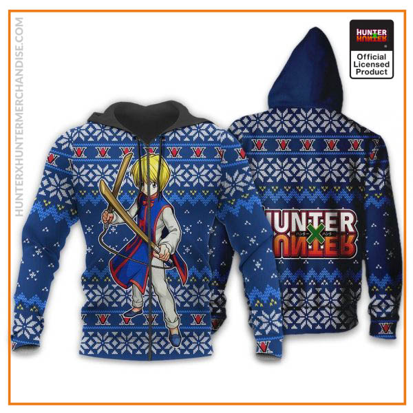 kurapika ugly christmas sweater hunter x hunter anime xmas gift custom clothes gearanime 2 - Hunter x Hunter Store