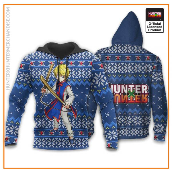 kurapika ugly christmas sweater hunter x hunter anime xmas gift custom clothes gearanime 3 - Hunter x Hunter Store