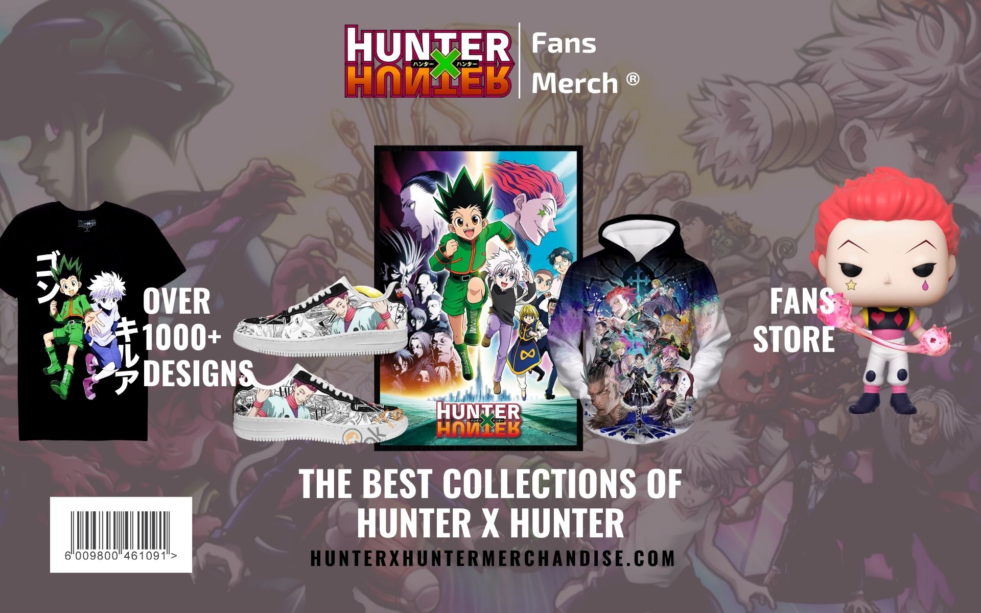 Hunter X hunter Web Banner - Hunter x Hunter Store